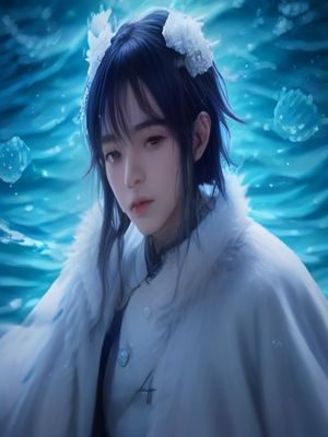 奇幻异世界h漫画封面，魔法阵光效与异族少女，紫色神秘氛围浓厚
